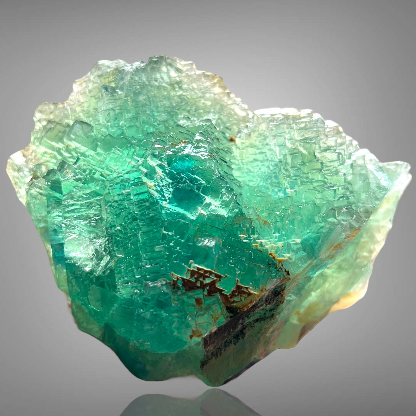 Grünblauer Fluorit - Erongo, Namibia