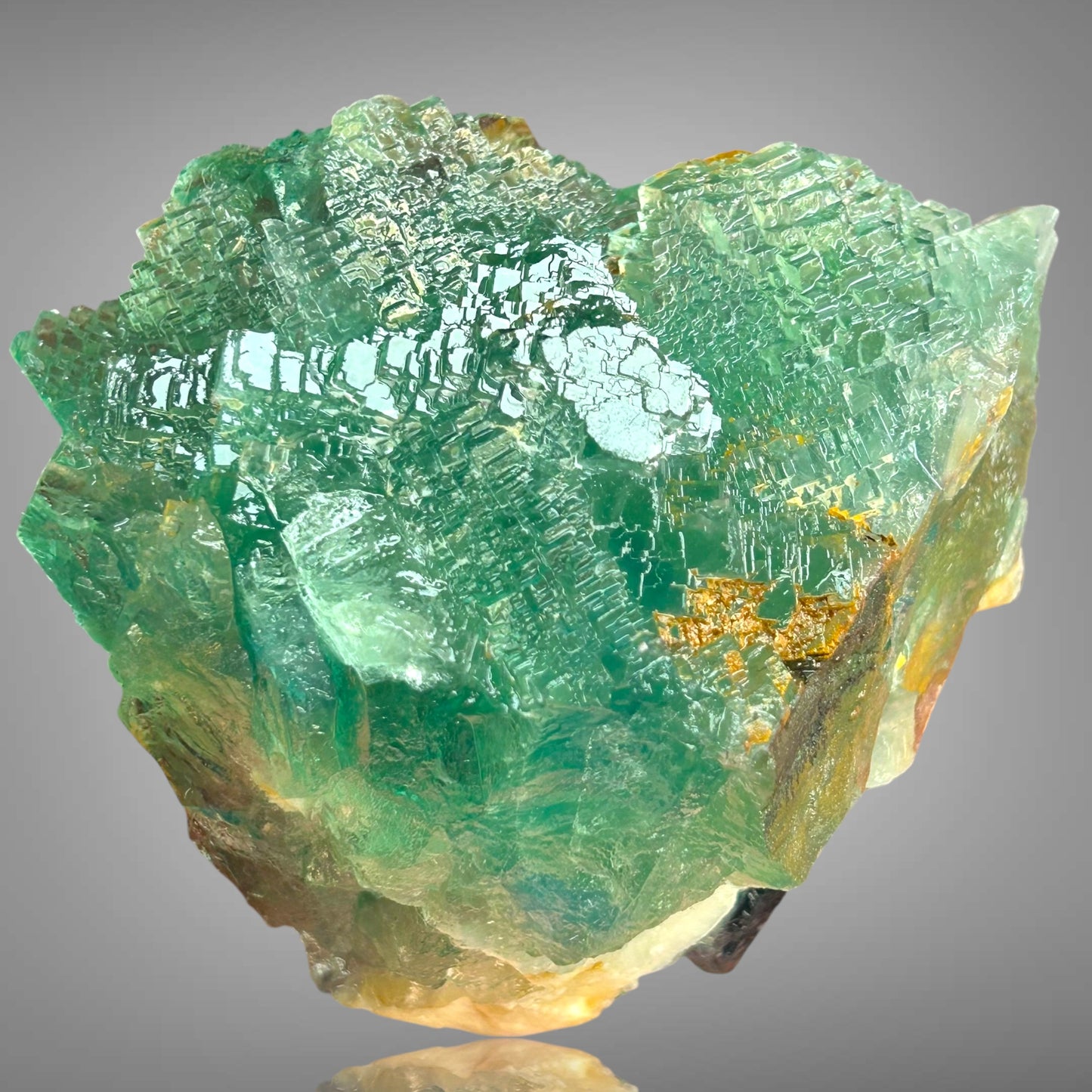 Grünblauer Fluorit - Erongo, Namibia