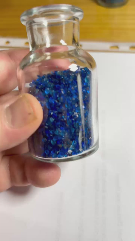 rough Hauyn/e *cobalt blue*, topgrade quality, Schleifqualität