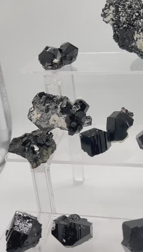 17 x Schorl Tourmaline - Erongo, Namibia
