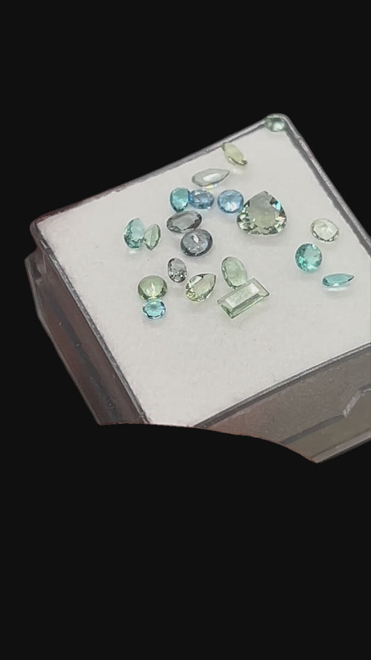 Vulkanisches Glas, Lot 1 carat - Eifel, Deutschland